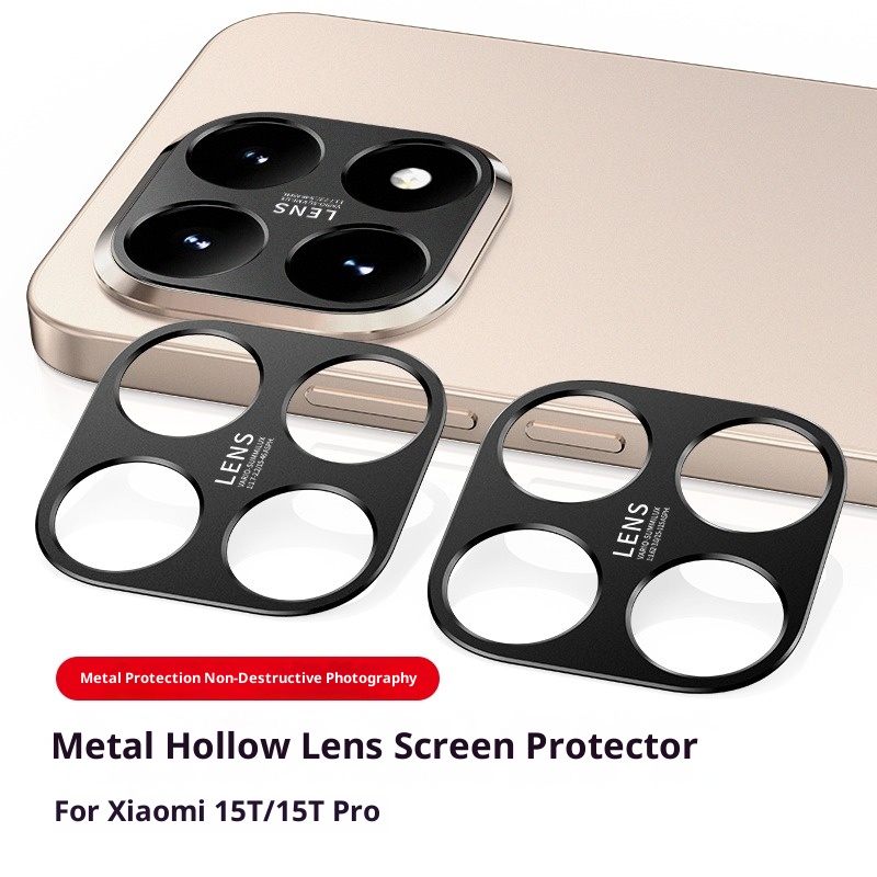 Photography Kit Xiaomi 15T Pro - Protecteur d'objectif de caméra arrière en