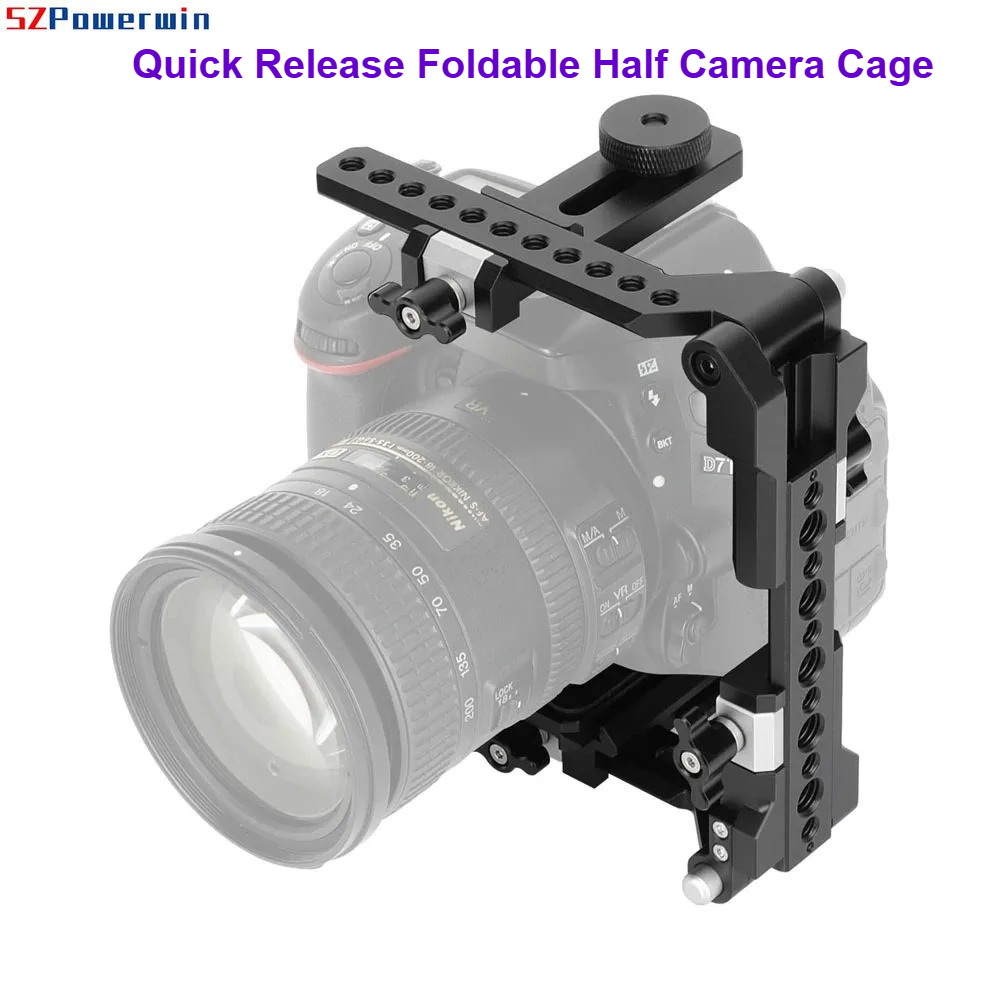 Camera Cage Baseplate - Cage de caméra pliable à dégagement
