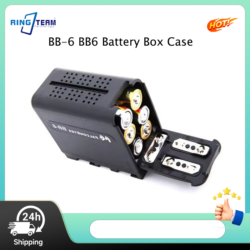 Video Led Light Panel - Boîtier de batterie BB-6 BB6 pour