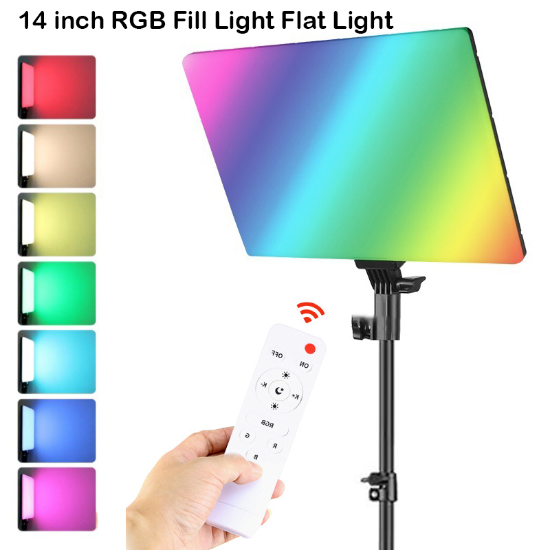 Video Led Light Panel - RGB 14 ''LED lumière vidéo télécommande