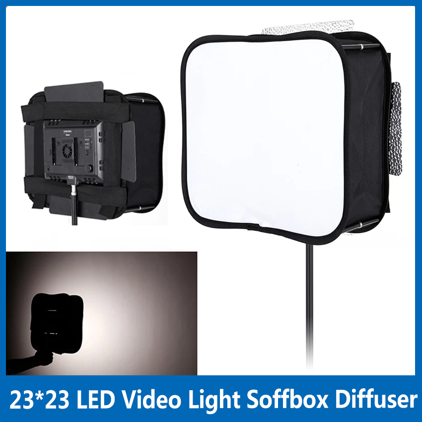 Video Led Light Panel - Diffuseur Softbox 23*23 pour panneau lumineux