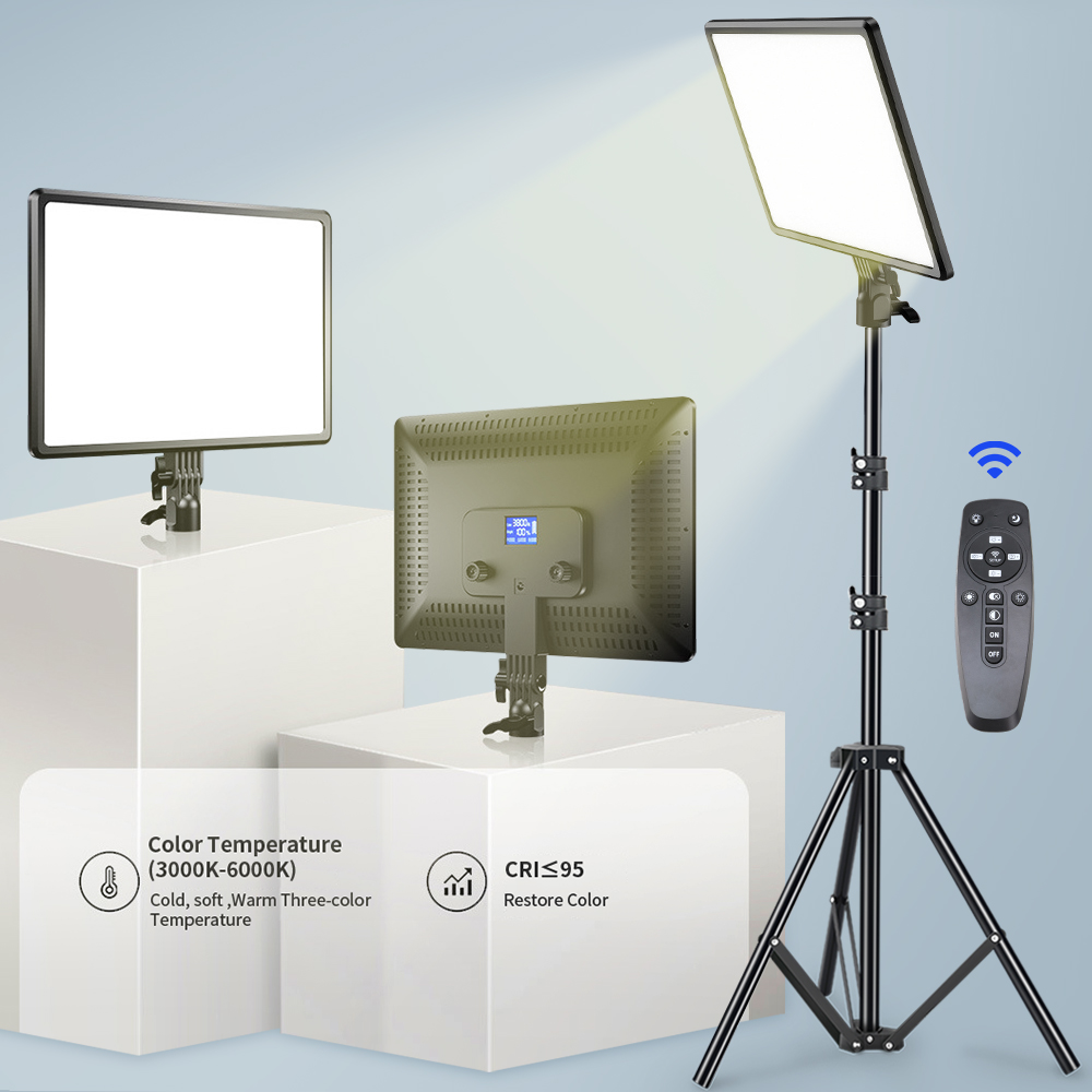 Video Led Light Panel - Panneau lumineux vidéo LED bicolore 10/14