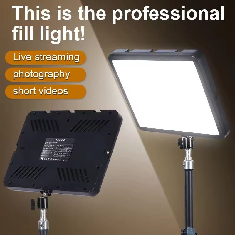 Video Led Light Panel - Lampe vidéo Ambitful 280 LED 2800K-7000K,