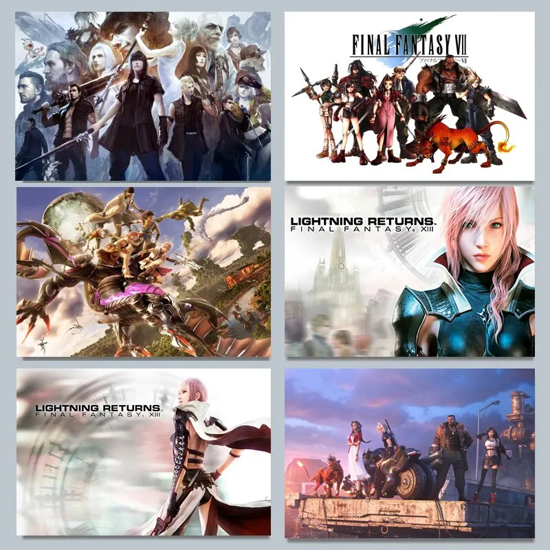 Photography Exhibition - Affiche en toile Final Fantasy VII