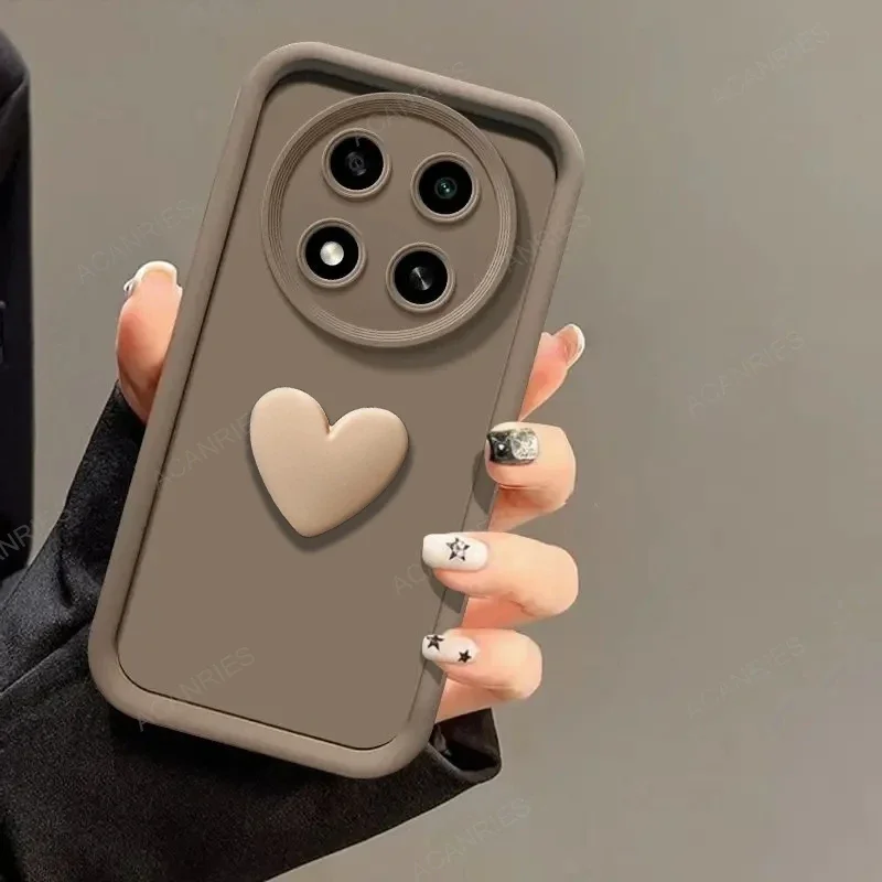 Photography Xiaomi 15 Ultra - Coque en silicone 3D Cœur d'amour
