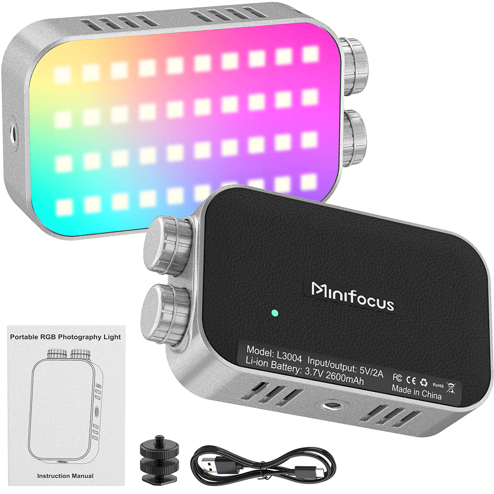 Video Led Light Panel - Lampe LED RVB portable Pocket Tofu
