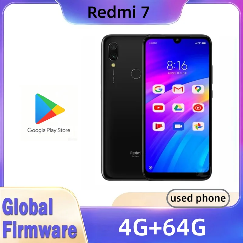 Photography Japanese - Téléphone portable Xiaomi Redmi 7 avec
