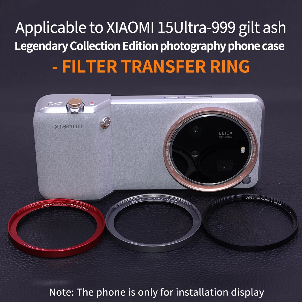 Photography Xiaomi 15 Ultra - Adaptateur d'objectif Kit de photographie pour
