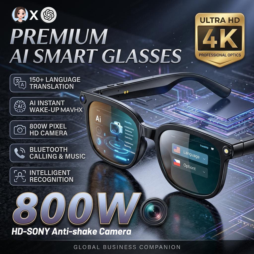 Lunettes Intelligentes 4K 8MP  - Photography Japanese avis et prix