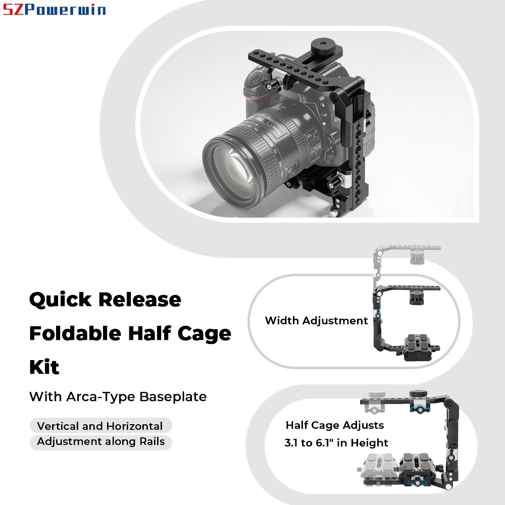 Cage de caméra pliable à dégag - Camera Cage Baseplate avis et prix