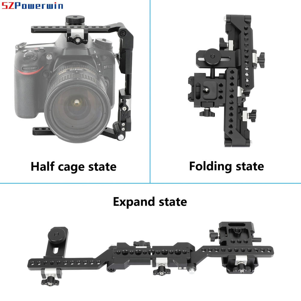Cage de caméra pliable à dégag - Camera Cage Baseplate avis et prix