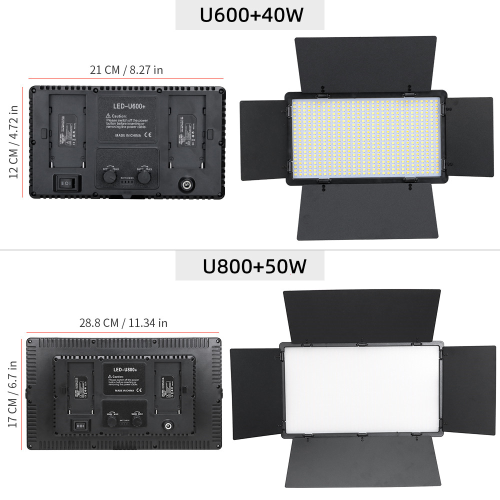Kit de panneau lumineux vidéo  - Video Led Light Panel avis et prix