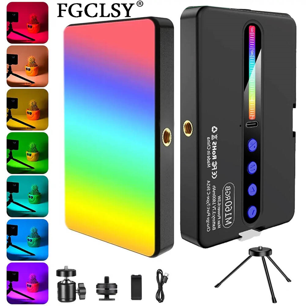 Lumière de caméra LED RGB, Kit - Video Led Light Panel avis et prix