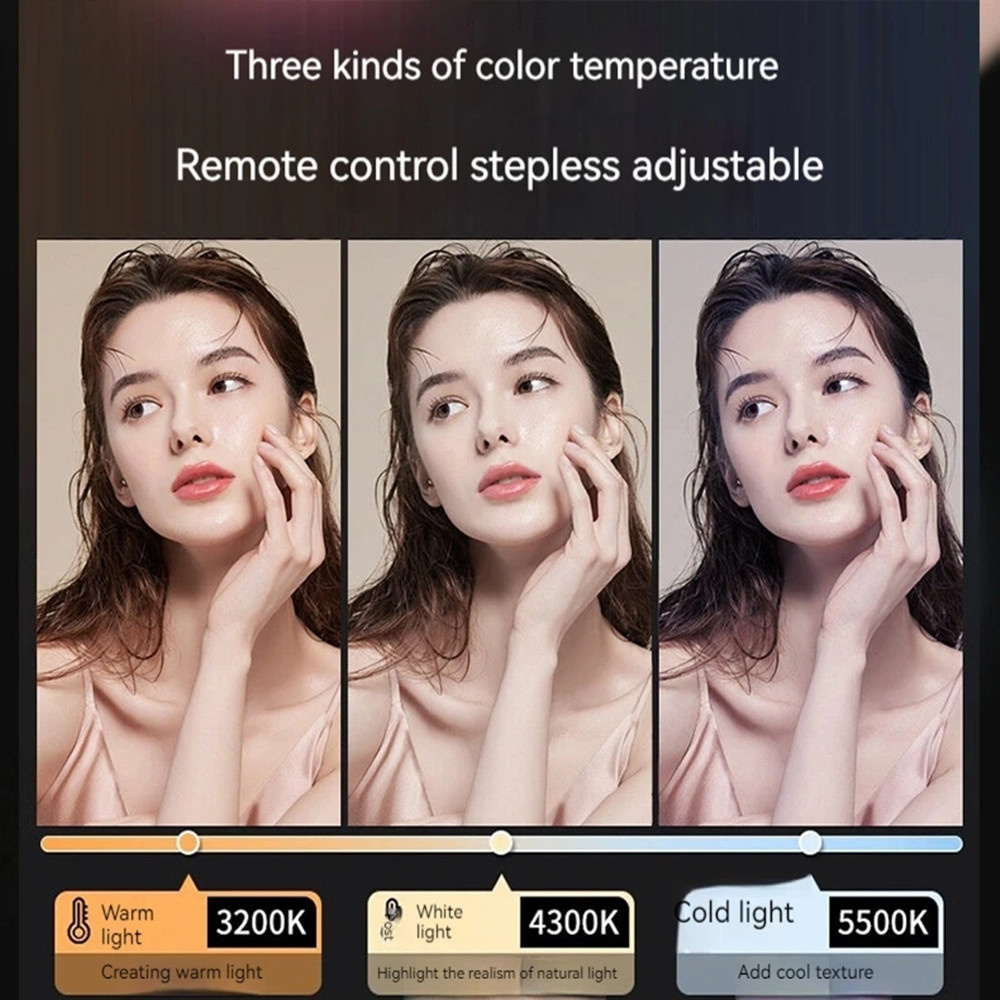 Lumière de caméra LED RGB, Kit - Video Led Light Panel avis et prix