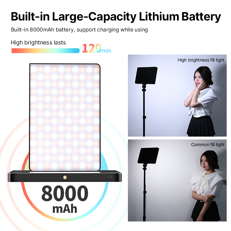 Ulanzi LT003 15W RGB lumière v - Video Led Light Panel avis et prix