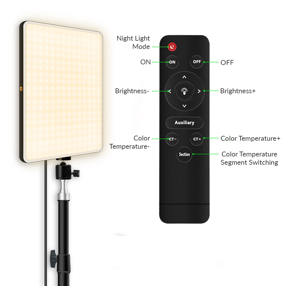 Panneau lumineux vidéo LED à i - Video Led Light Panel avis et prix