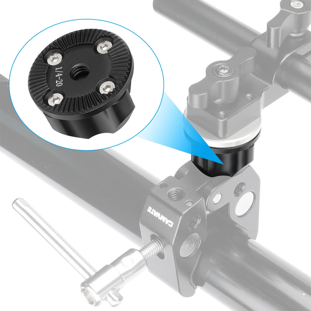 Adaptateur de montage Rosette  - Camera Cage Baseplate avis et prix